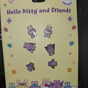 Hello Kitty & My Melody Easter Earrings
